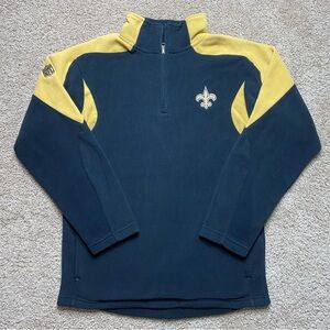 NFL New Orleans Saints Fleece Quarter Zip